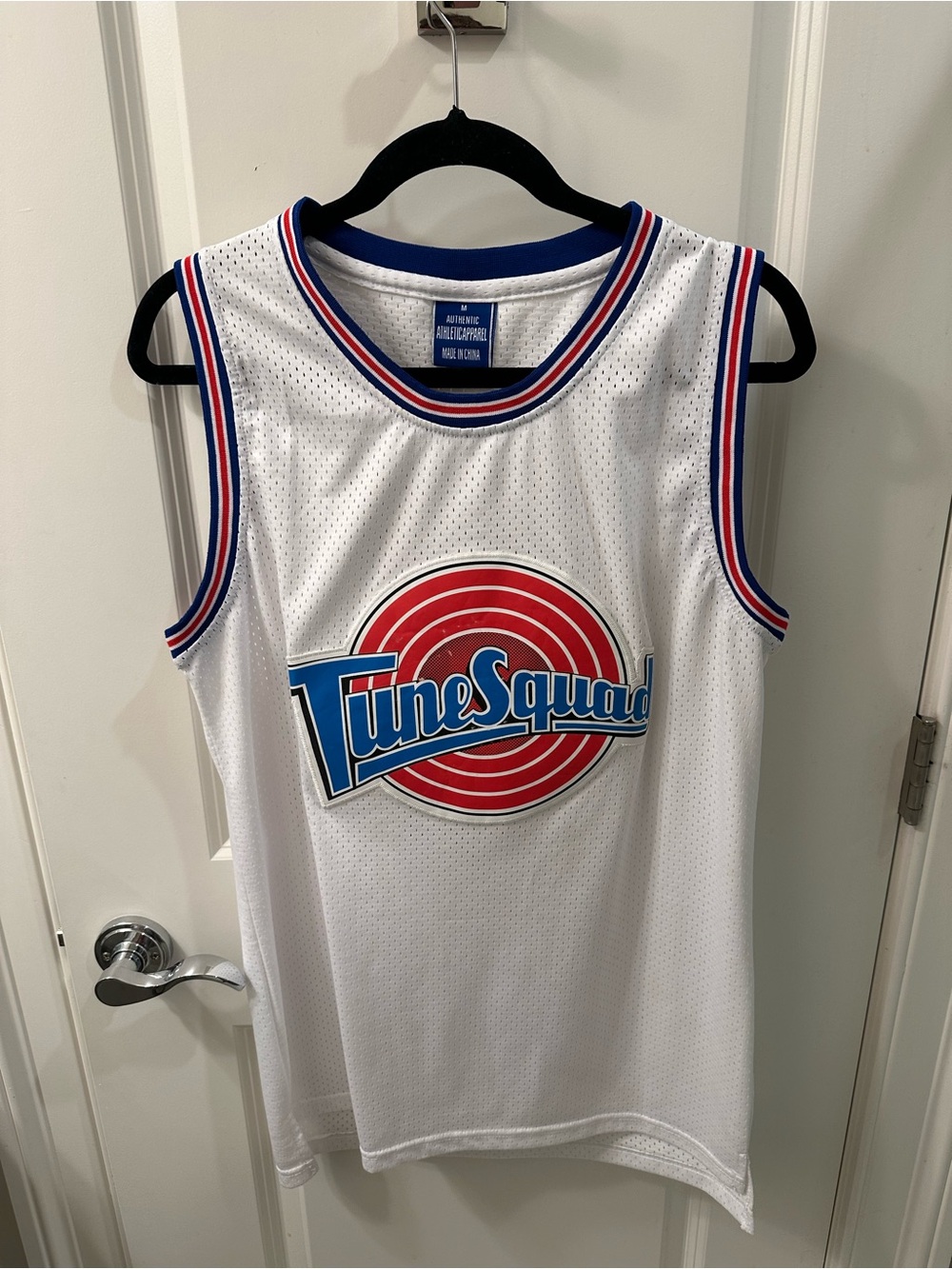 Tune Squad White Bugs Bunny Basketball Jersey